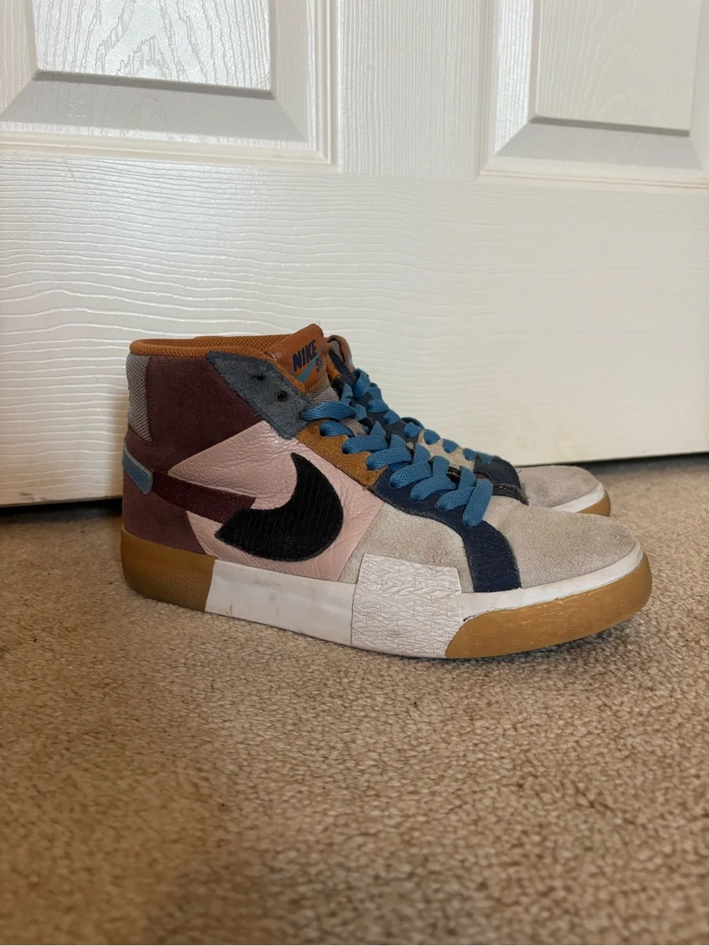 Nike Men's Nike Zoom SB Blazer Mid- Mosaic Brown